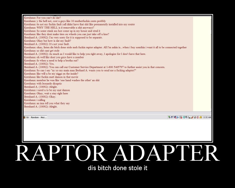 Raptor Adaptor