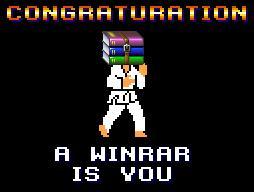 a winrar is you