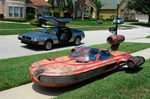 back to the future vehicles