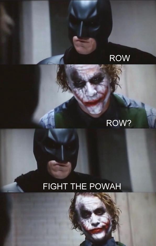 Batman row