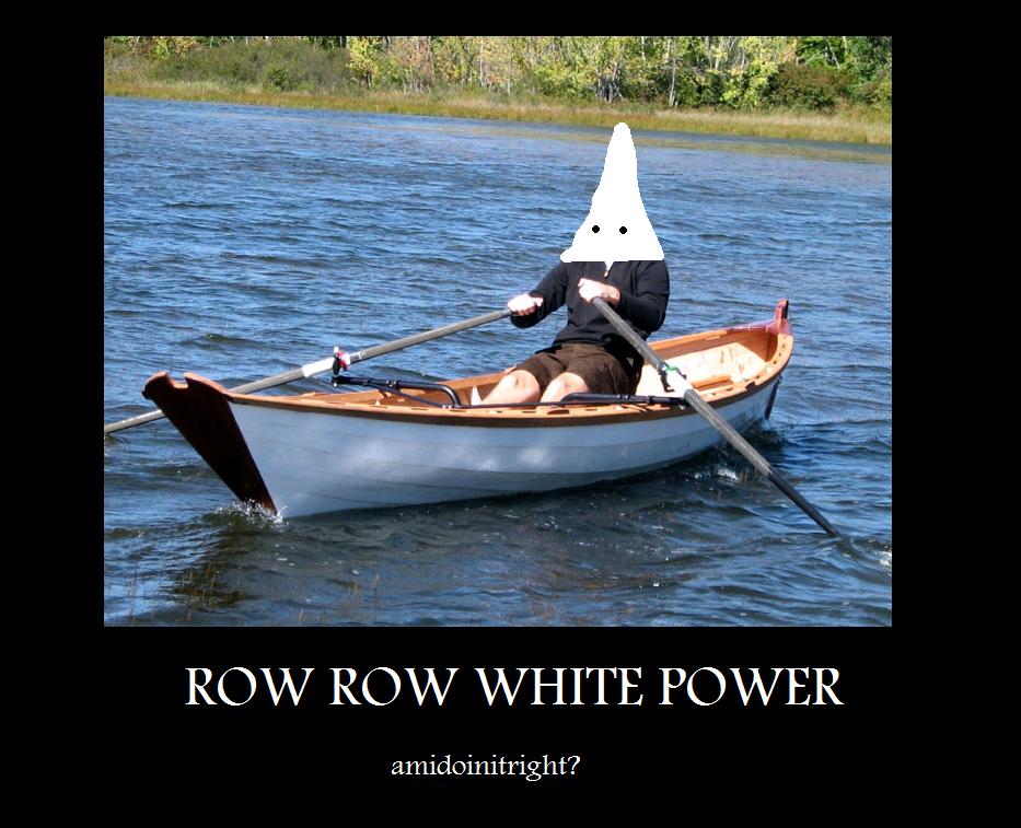 Row row white power