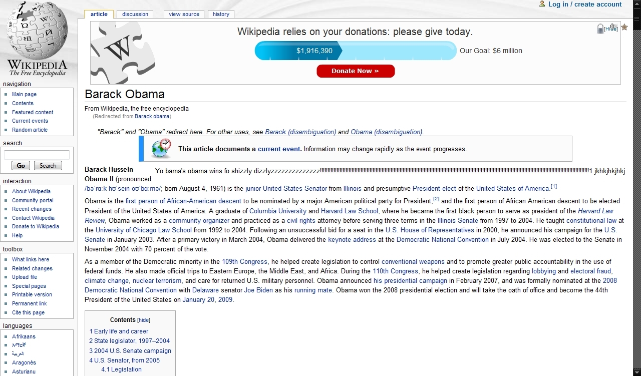 Wiki Hacked