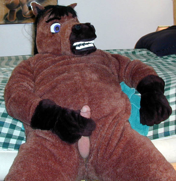 just horsing around 