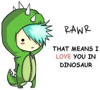 dinosaur love