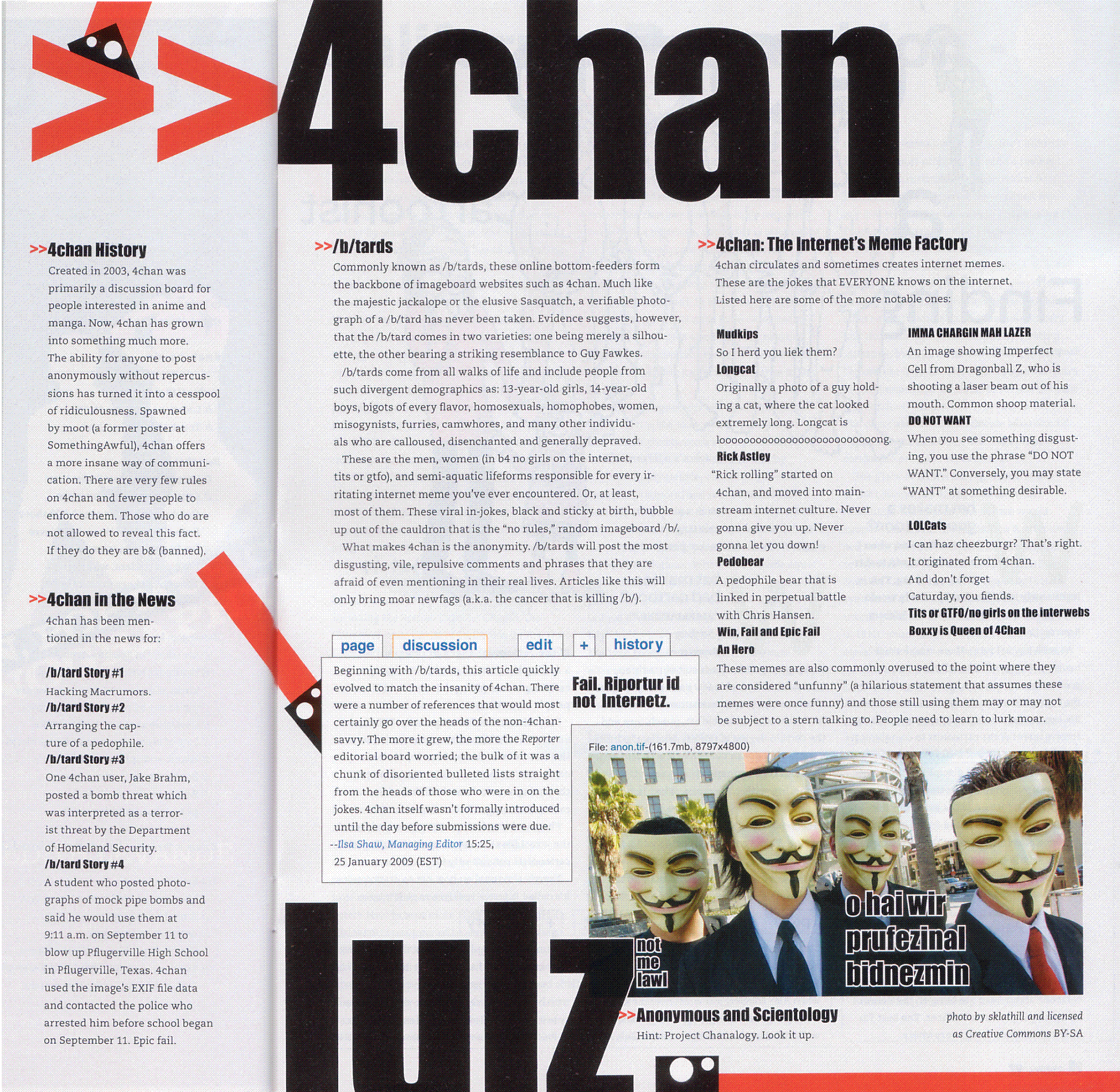 article on 4chan