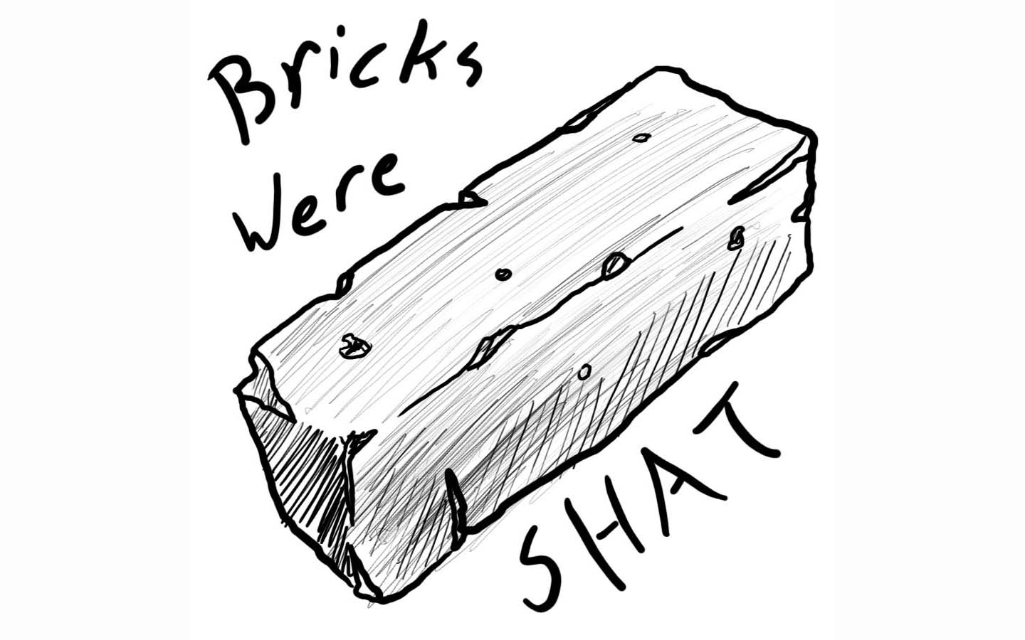 bricks were shat
