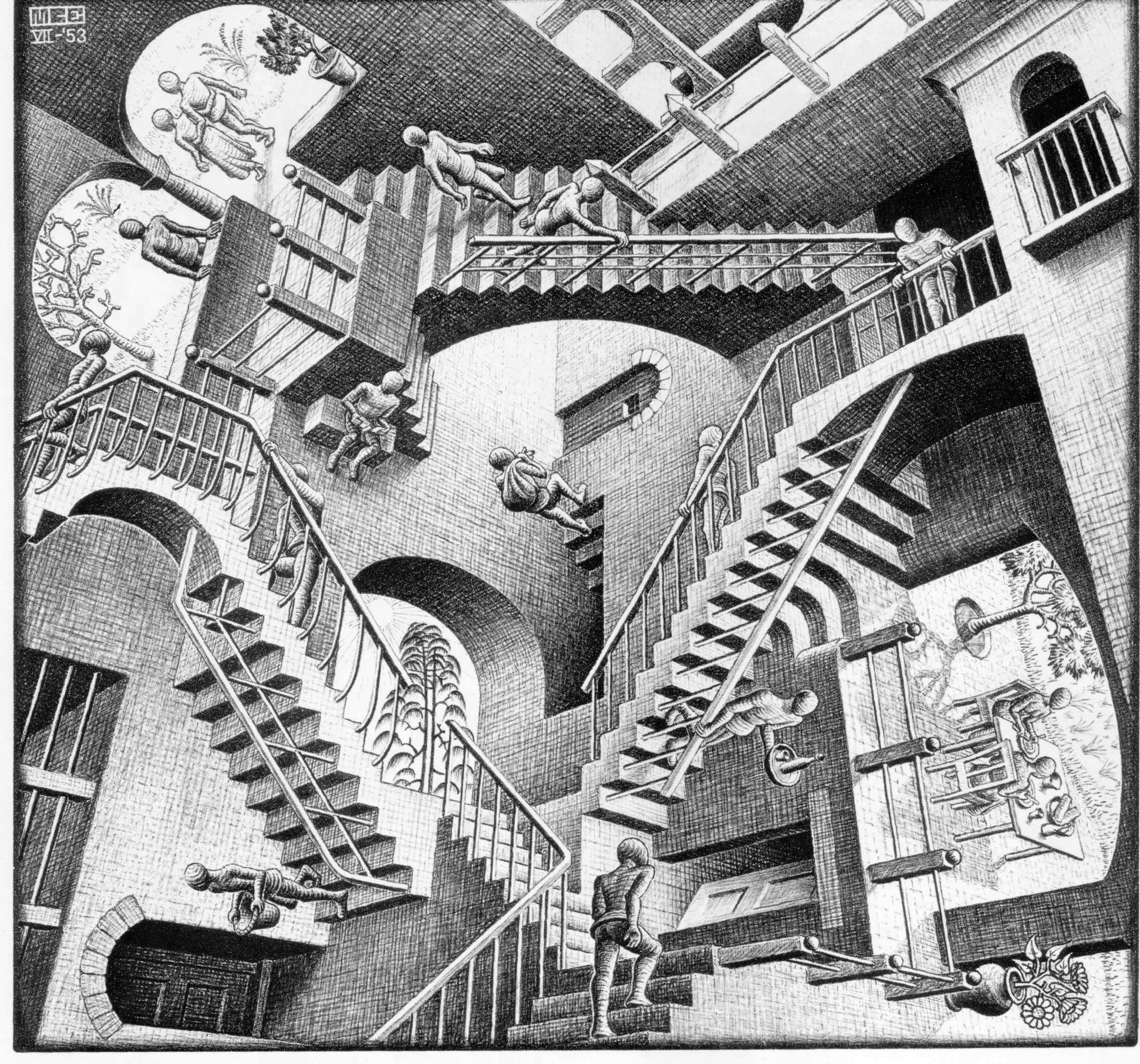 M.C. Escher pictures