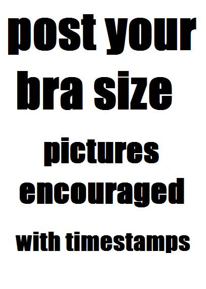 post your bra size