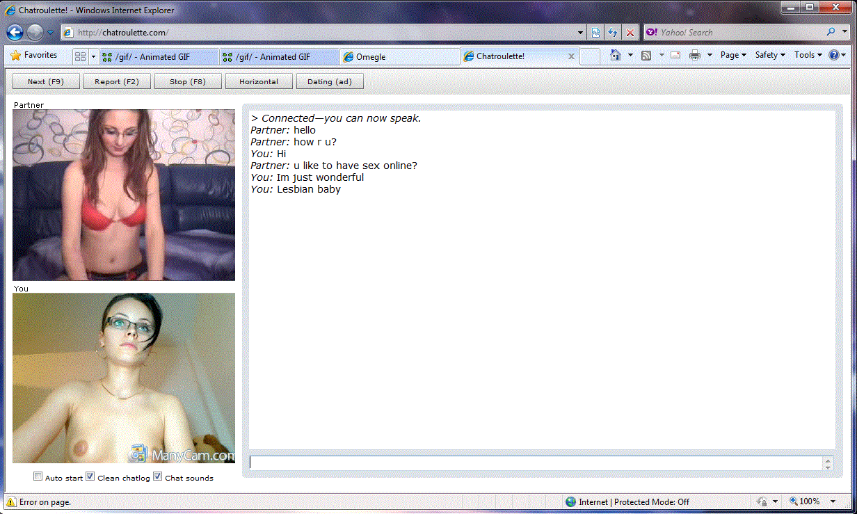 Chat Roulette Big Cock