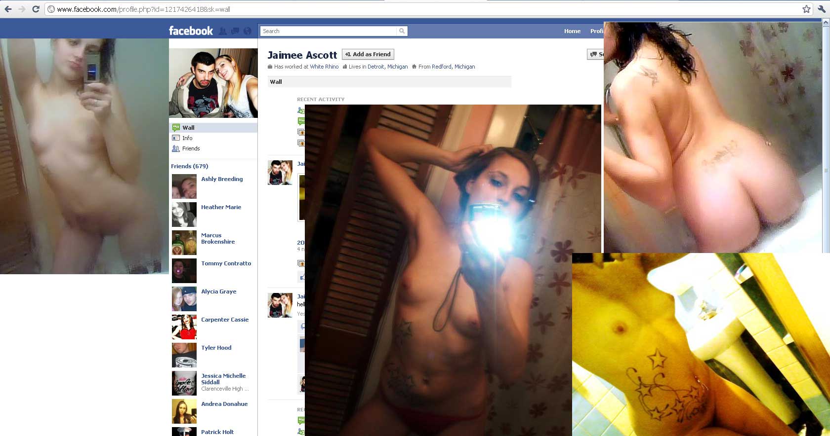 facebook nude
