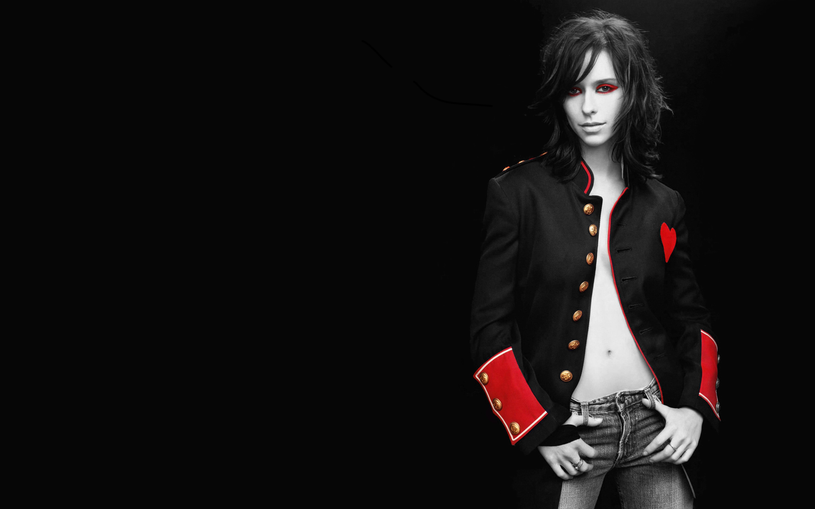 colour splash babe wallpaper