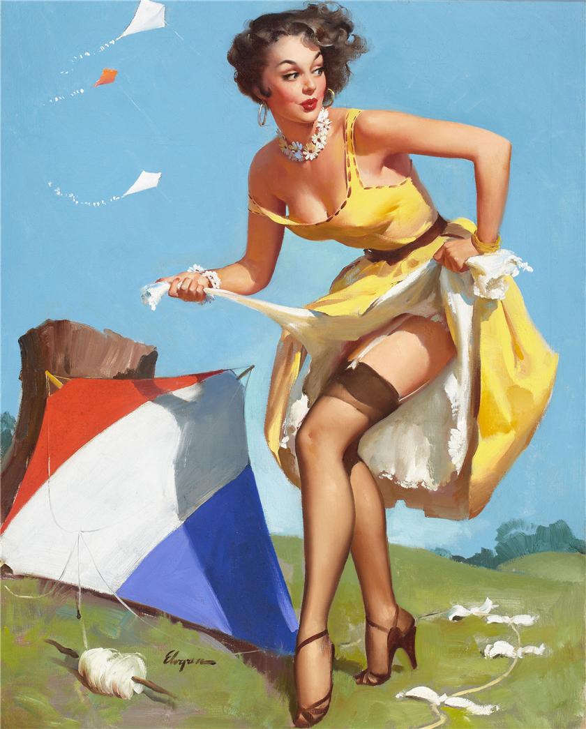 classy pin up style wallpaper