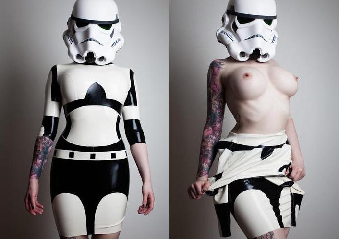 Star Wars Stroom Trooper breasts